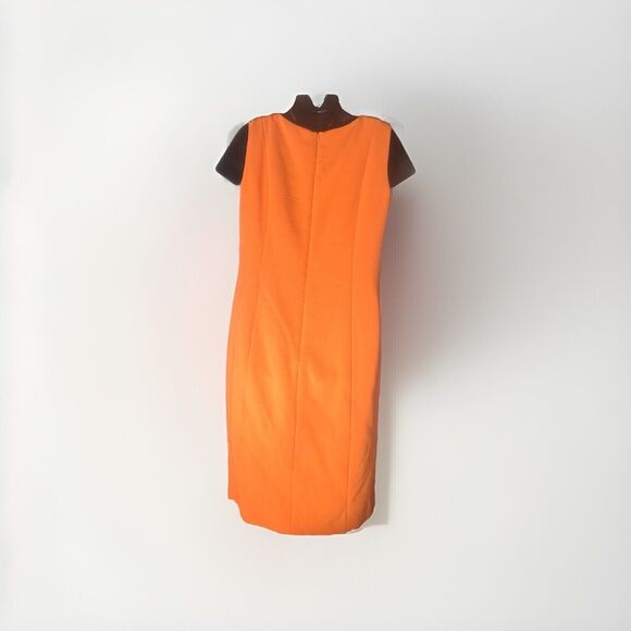 tom and linda platt dress Maderine Size 8 Shift Dress Lined NWT Front Slit - Picture 2 of 12